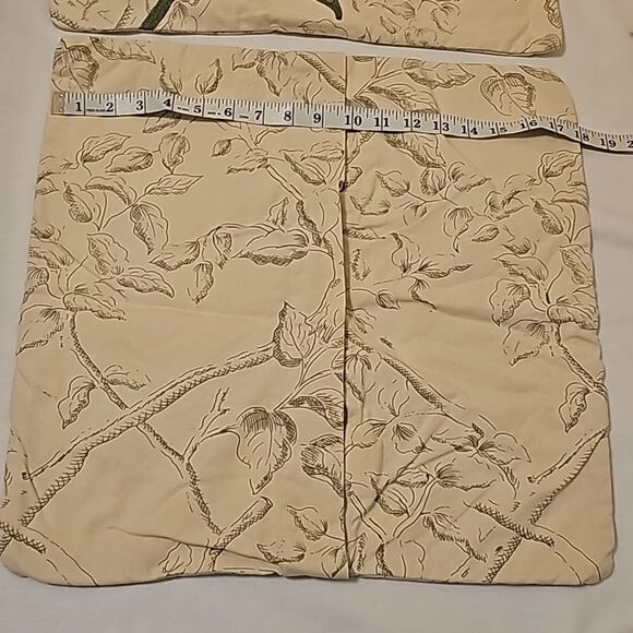 Pottery Barn Accents Embroidered Bird Decorative Pillow Covers. Set of 2… - Picture 4 of 8